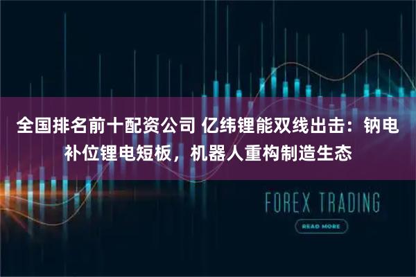 全国排名前十配资公司 亿纬锂能双线出击：钠电补位锂电短板，机器人重构制造生态